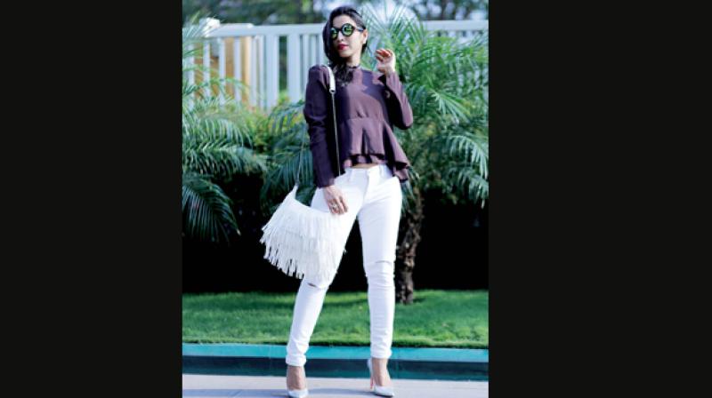 Stylist Shalini Chopra shows how to wear the shade of the season, taupe.