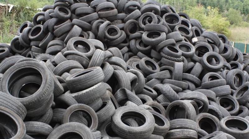 Reports claim the harm to the environment could be worse than plastic because when rubber burns, toxins that could be carcinogenic are released into the air.