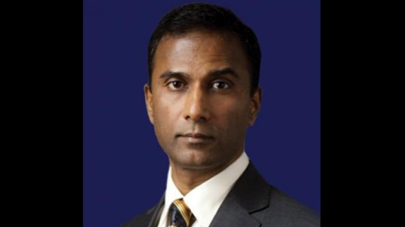 Shiva Ayyadurai, 54, who is running Independent against powerful incumbent Elizabeth Warren from the Democratic party was attacked last week by her supporter. (Photo: Twitter | @va_shiva)