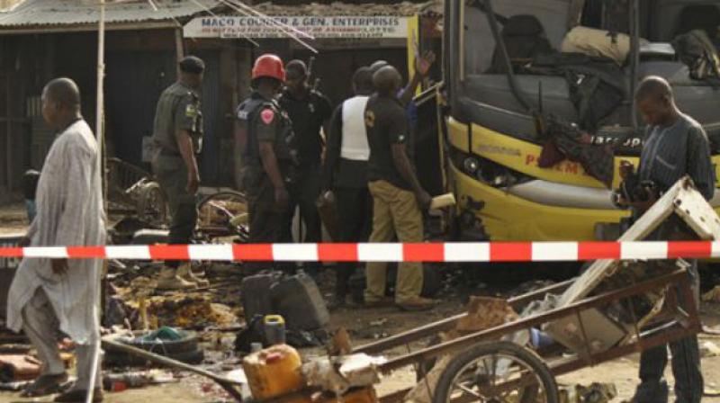 Police said four female bombers were responsible while the state government blamed Boko Haram, which has frequently targeted Madagali, including in December, when some 45 people were killed. (Photo: Representational Image/AP)