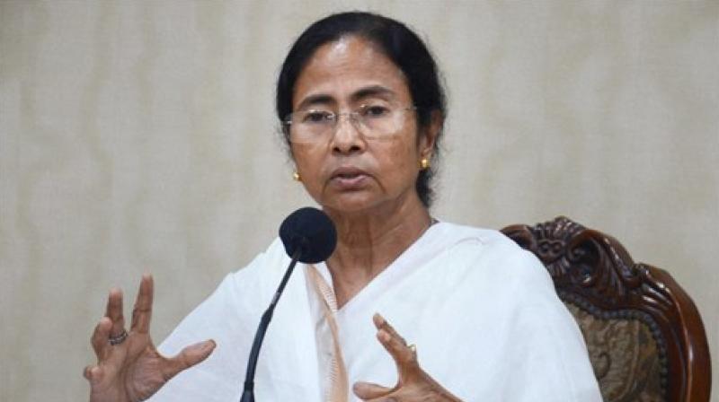 West Bengal Chief Minister Mamata Banerjee addresses a press conference in Kolkata on Thursday. (Photo: PTI)