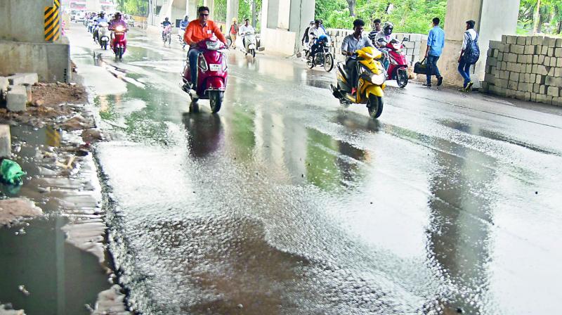 While citizens efforts go waste in areas like Sainikpuri, GHMC officials are lackadisal in solving civic issues in other areas of the city as well.  (Photo:DC)