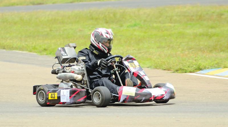 63 teams of young engineers participated in the three-day Bharath Formula Karting Championship (BFKC) at the Kari Motor Speedway between Thursday and Saturday.(Photo:DC)