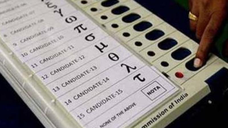 In Telangana state, there was a massive increase of 47 per cent in Nota votes to about 2.25 lakh, compared to the 2014 polls.  (Representational Image)