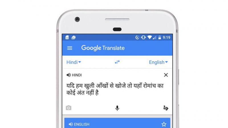 Google said that it will be translating an entire sentence of Hindi, Russian and Vietnamese in one go.