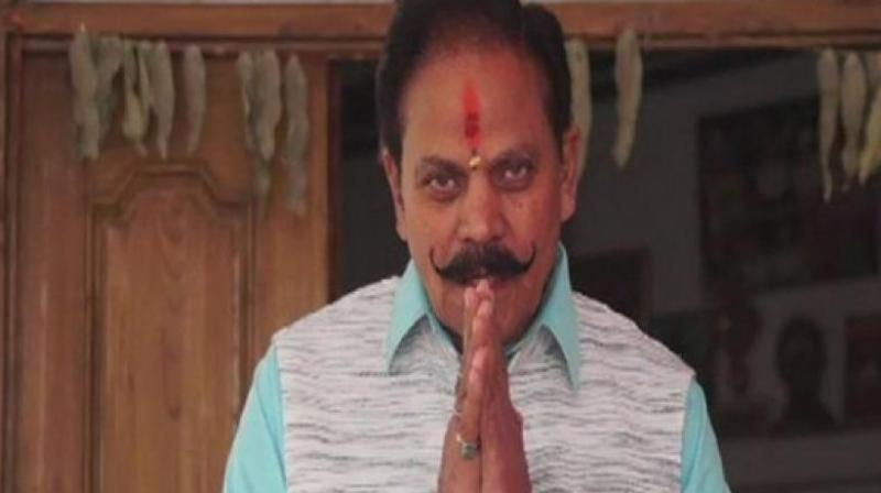 Madhya Pradesh BJP leader Ramesh Saxena also appealed to the youth to chant the Hanuman Chalisa for one hour over the next five days. (Photo: ANI)