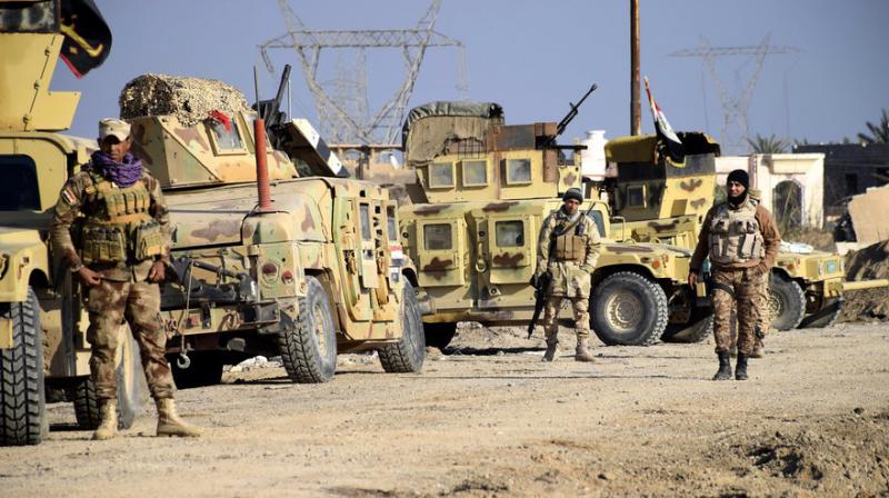 Iraqi forces advancing toward a village in Nineveh province had been targeted with gun and mortar fire from Islamic State group jihadists. (Photo: AP/Representational)