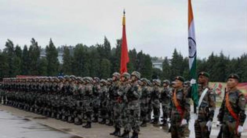 China on Friday said the first-ever Sino-Indian joint military drill in Ladakh was was not targeted against any third country. (Photo: PTI/Representational)
