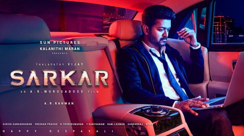 Kaththi duo Vijay and A R Murugadoss back in Sarkar, poster unveiled