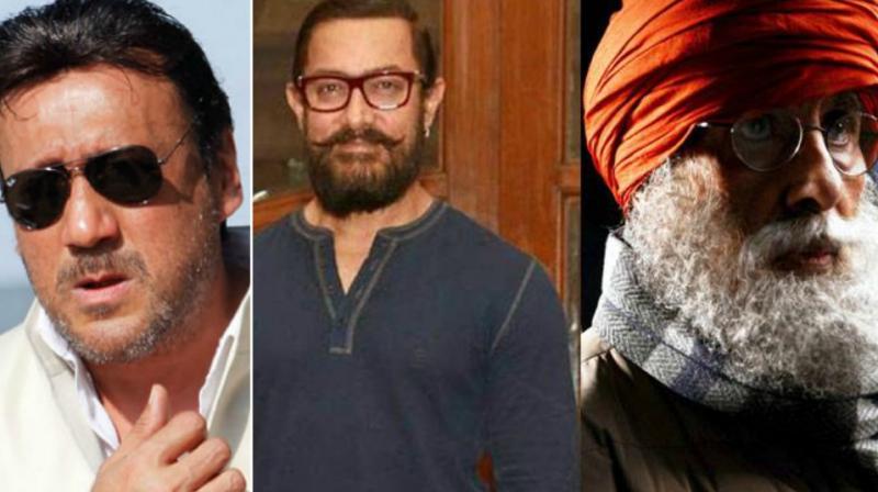 Jackie Shroff, Aamir Khan, Amitabh Bachchan.