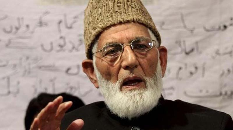 Kashmiri separatist leader Syed Ali Shah Geelani. (Photo: AP)