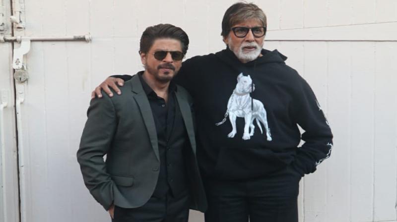 Shah Rukh Khan and Amitabh Bachchan.