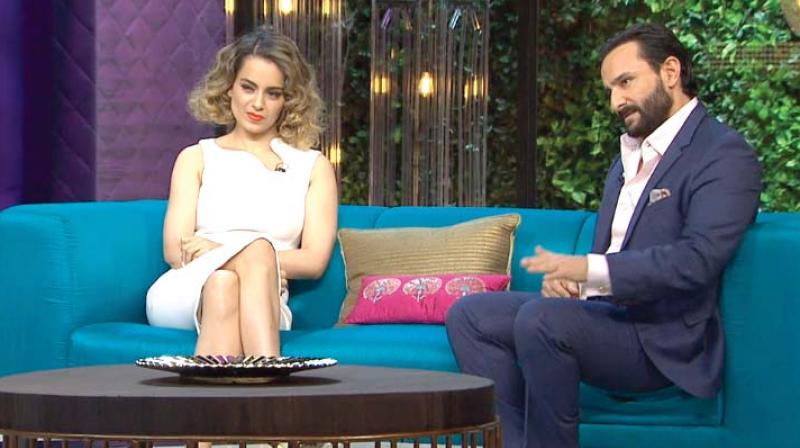 Kangana and Saif Ali Khan