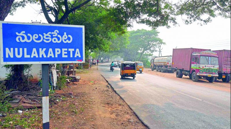 Nulakapeta in Tadepalli mandal is proposed as a Logistic hub by the CRDA in the new capital Amaravati.  	(Photo: DECCAN CHRONICLE)
