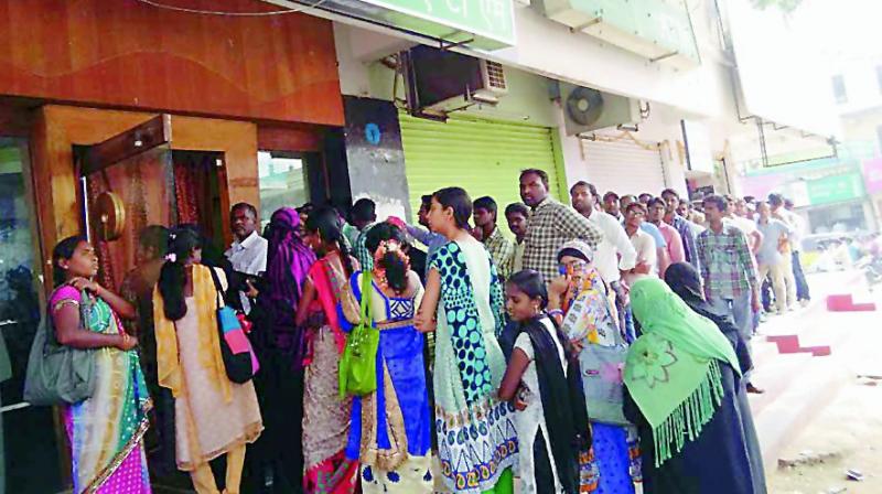 Hyderabad: Vanishing money, change trouble all