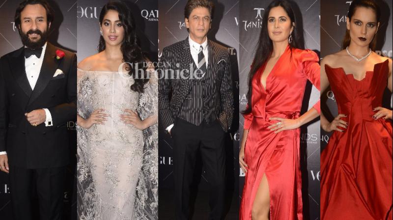 SRK, Katrina, Janhvi, Kangana ace fashion game, Akshay, others clicked too
