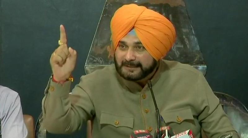 Punjab Cabinet Minister Navjot Singh Sidhu was among other personalities who had reportedly been invited by Khan to attend his oath-taking ceremony. (Photo: Twitter | ANI)