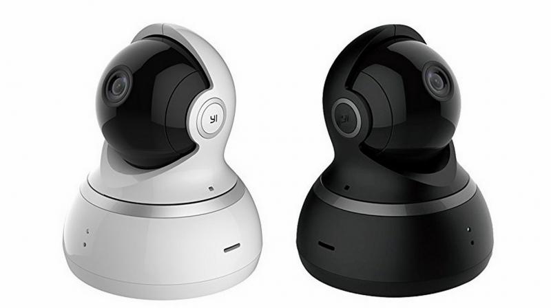 Aimed for home use, the YI Dome Camera 1080p is a simple dome camera that looks like a miniature robot.