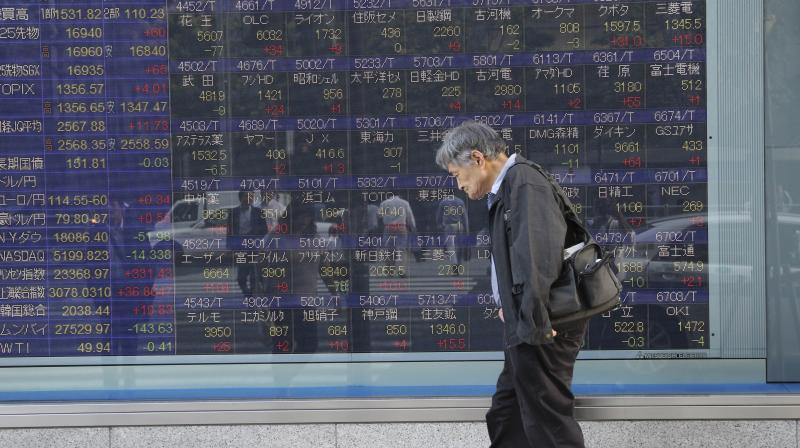 Asian stocks ride Wall Street momentum before final presidential debate