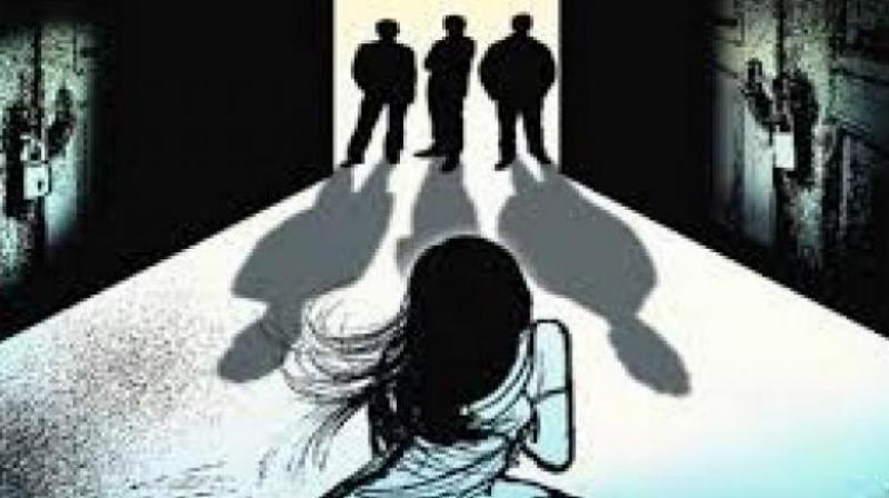A married woman was gang raped by two perverts at Halaharvi village on the early hours of Saturday.