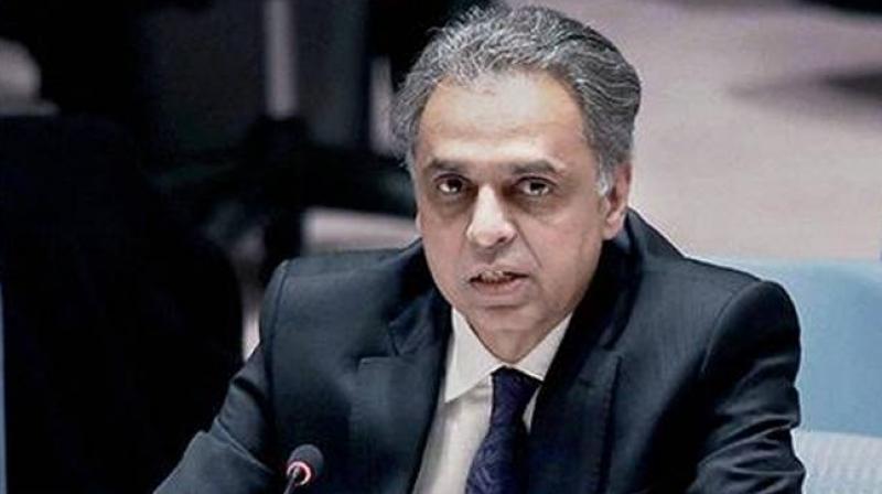At UNSC meet Indian Ambassador to the UN Syed Akbaruddin said: We must focus on addressing the challenges posed by cross border terrorism emanating from safe havens and sanctuaries to our region and especially to Afghanistan.  (Photo: PTI)