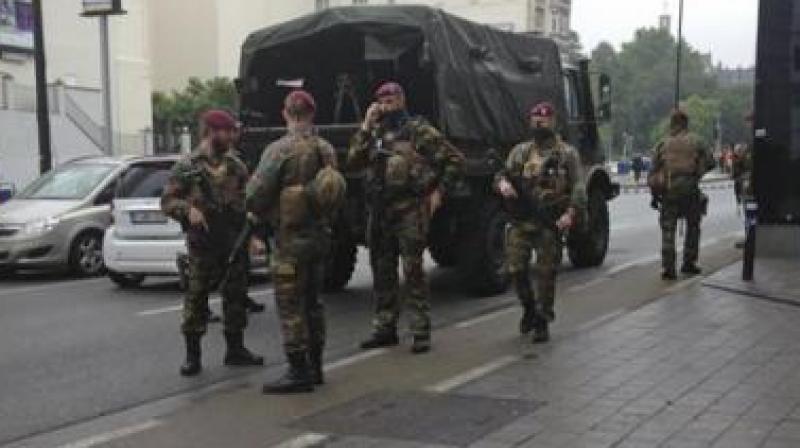 File photo of belgium security forces. (Photo: Representational Image/AFP)
