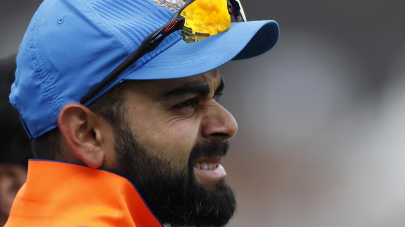\Eventually, we were not good enough with the bat. When you are chasing 200, all the batsmen need to chip in, or one batsman has to keeping going at a 200 strike-rate,\ said Indian skipper Virat Kohli after teams loss in the second Twenty20 against New Zealand in Rajkot. (Photo: AP)