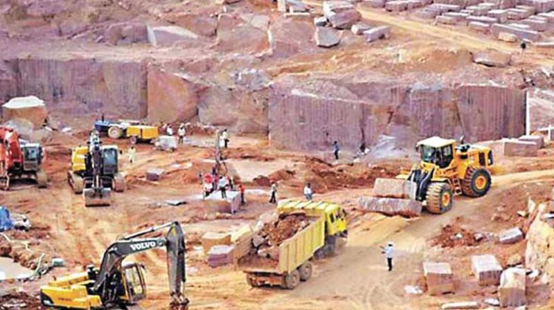 Central Kerala ranks the highest in terms of the number of quarries and the area  has 2438 quarries in 3610.4 hectares.