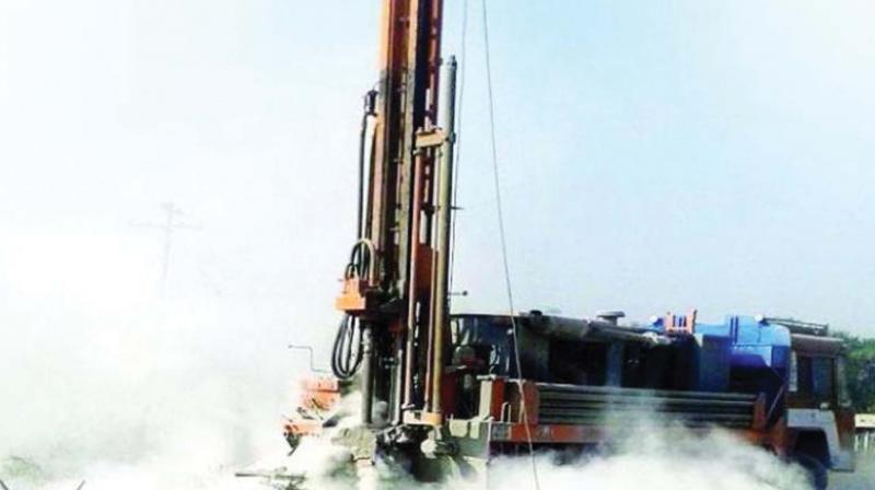 A borewell rig (file pic)
