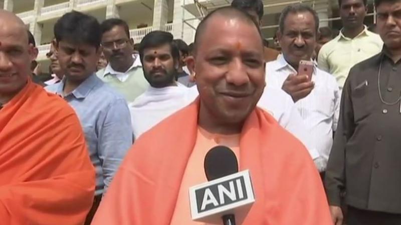 Attacking Karnataka CM, Yogi Adityanath on twitter said: As UP CM I am working to undo the misery and lawlessness unleashed by your allies. (Photo: Twitter | ANI)