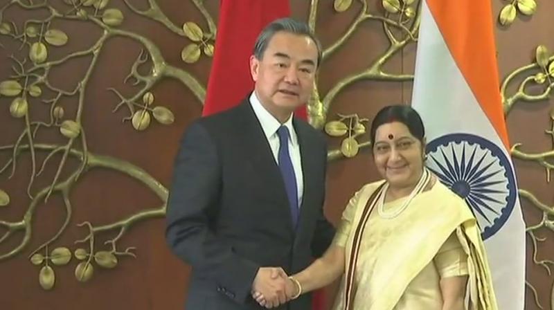 We have handled the issue of cross-border incursions by the Indian border troops into Chinas Donglang (Dokalam) area through diplomatic measures, Wang Yihas said. (Photo: ANI/Twitter)