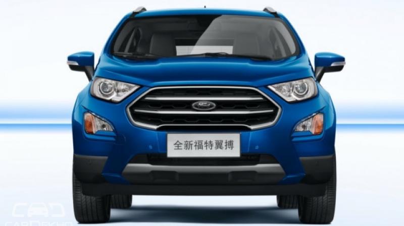 The Chinese version that was unveiled in Shanghai gives you the closest look at how the India-spec EcoSport will look like.