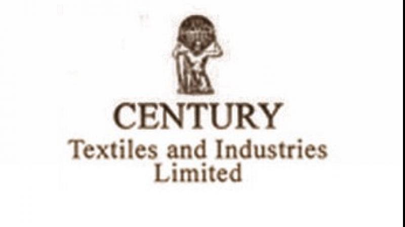 Century Textiles total expenses were at Rs 2,314.42 crore, up 2.06 per cent, as against Rs 2,267.67 crore.