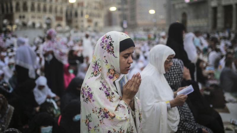 The Centre has for the first time decided to allow women pilgrims over the age of 45 to undertake the pilgrimage in groups of at least four sans Mehram, a decision hailed as historic. (Photo: AP/Representational)