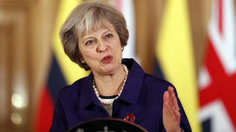 British Prime Minister Theresa May. (Photo: AP)