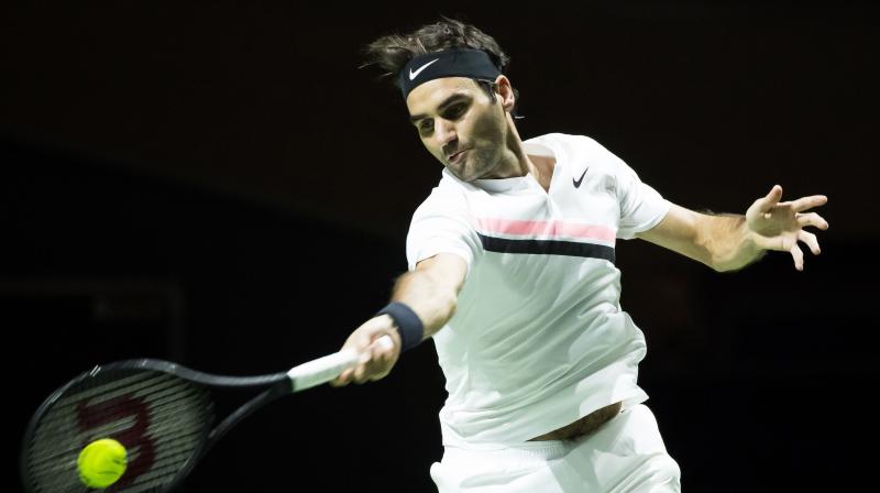 Roger Federer, a two-time champion at the Dutch indoor event, will overtake Rafael Nadal at the top of the ATP Rankings if he reaches the semi-finals of the tournament. (Photo: AFP)