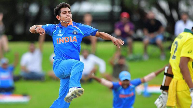 Nagarkoti, who took nine wickets at 16.33 to help India win a record fourth World Cup title in New Zealand. (Photo: PTI)