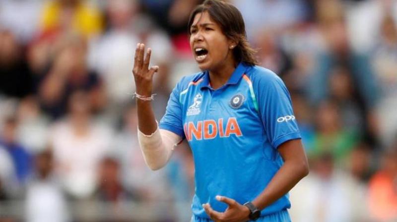 Jhulan Goswami achieved the feat in her 166th ODI when she dismissed South Africa women opener Laura Wolvaardt. (Photo: AFP)