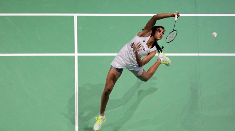 PV Sindhu had earlier tasted a defeat from Yamaguchi in the Dubai World Superseries Finals. (Photo: AFP))