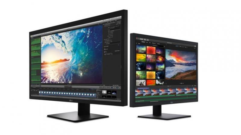 The LG Ultrafine 5K monitor costs almost 900 pounds and is promoted as an external display for Mac devices.