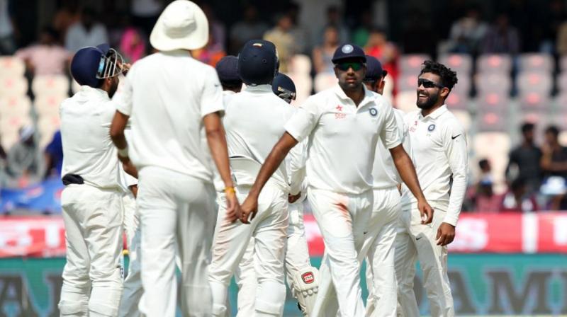 Ravichandran Ashwin and Ravindra Jadeja took 4 wickets each in the 2nd innings to help India to a massive win against Bangladesh. (Photo: BCCI)