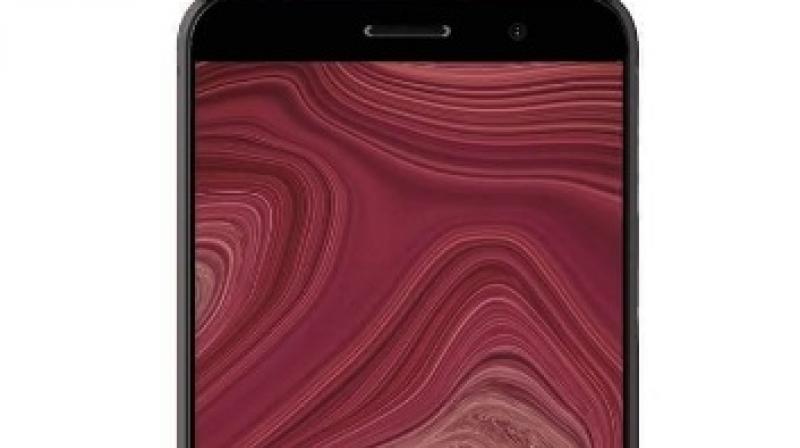 HTC U, codenamed Ocean, in dark red colour