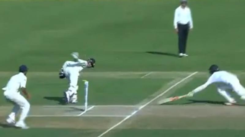 Sunil Gavaskar says that Haseeb Hammeds run out was the tuning point of the innings. (Photo: Screengrab)