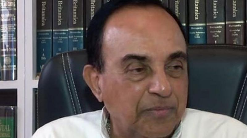 The person Harsimrat Kaur is thinking of is Rahul Gandhi. Certainly, Rahul will fail the dope test as he takes cocaine, BJP leader Subramanian Swamy said. (Photo: ANI)