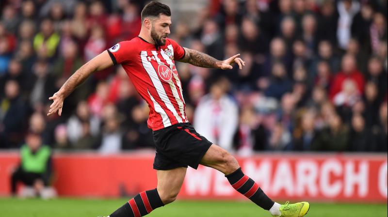 Southampton striker Charlie Austin has been charged after appearing to make an obscene gesture towards Manchester City supporters, the Football Association (FA) said on Thursday. (Photo: AFP)