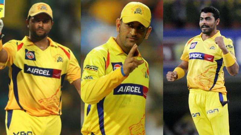 \We (Raina, MS Dhoni and Ravindra Jadeja) have played so many matches together. We had to play for CSK again. In fact, I became a real player in Chennai,\ said Suresh Raina. (Photo: BCCI)