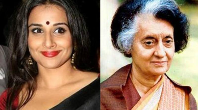 Vidya Balan has often expressed her desire to play Indira Gandhi and earlier had said, shell do it with the right permission.