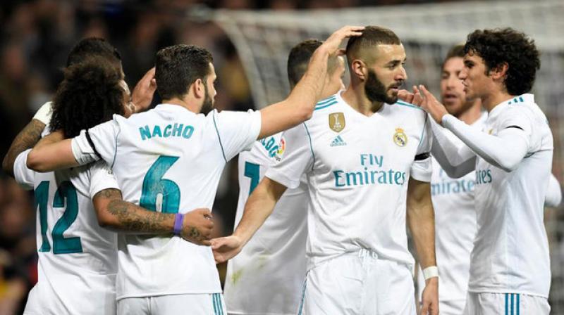 Benzema has been fiercely criticised for his role as Real lost to promoted Girona last weekend and at Tottenham Hotspur in the Champions League on Wednesday.  (Photo: AFP)