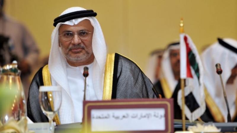 UAE state minister for foreign affairs Anwar Gargash. (Photo: AFP)