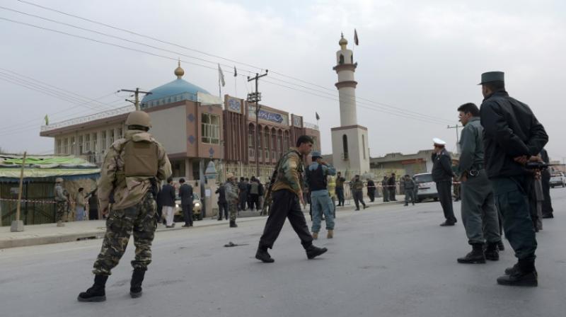 Afghanistan Interior Ministry: Gunmen attack mosque, killing 3 people